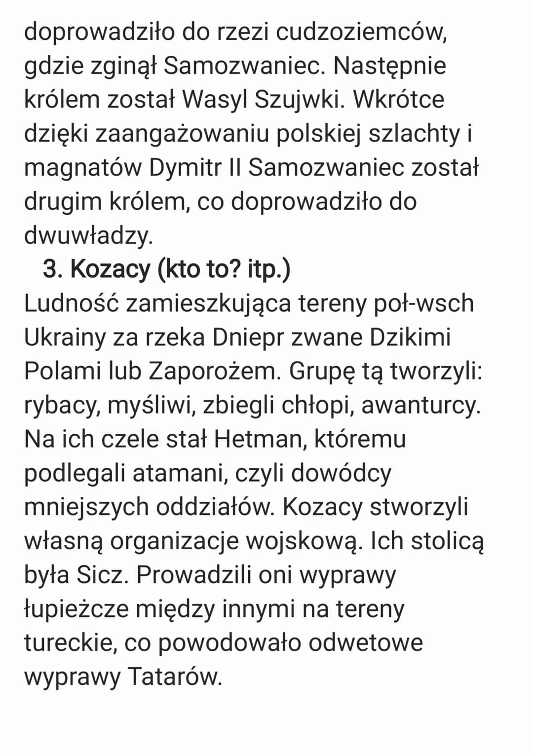 1. Co to husaria
Polska formacja wojskowa siejaca
postrach w XVII wieku. Z pełnym impetem
wjeżdżali konno w piechotę, przez co byki
nie poko
