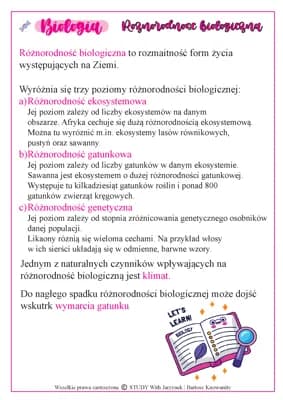 Know Różnorodność biologiczna thumbnail