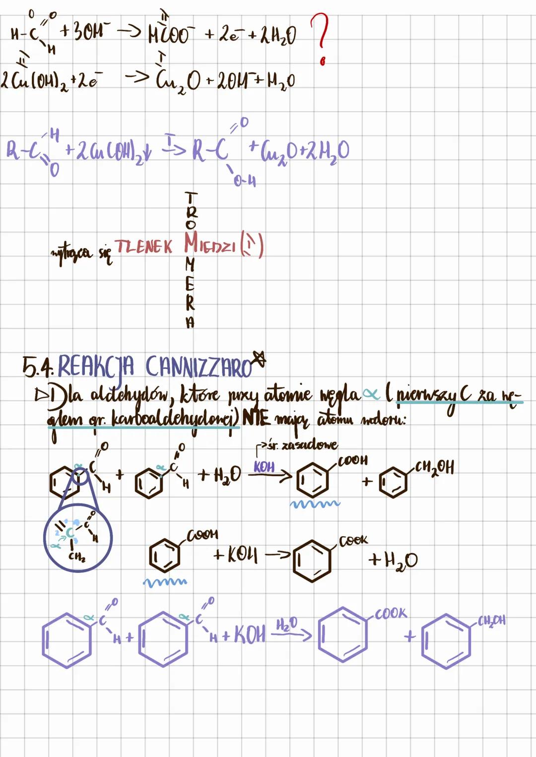Aldehydy
1. WZÓR OGÓLNY
H
*
gr. Karbonylona
grupa kurboaldehydona ->zawsze na końcu Tańcucha
* poxy motanalu zamiast R jest po prostu. H.
2.