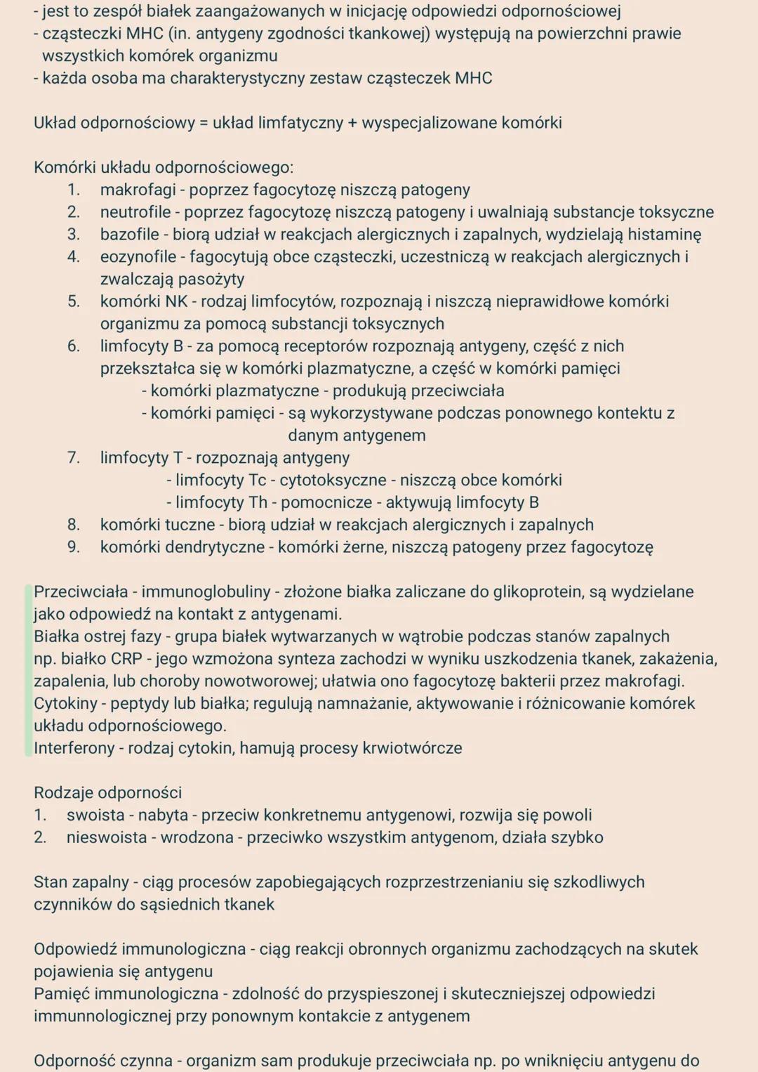 2.
Układy narządów i ich funkcje:
1. Układ powłokowy - skóra - chroni przed urazami mechanicznymi i infekcjami,
3.
ANATOMIA I FIZJOLOGIA CZŁ