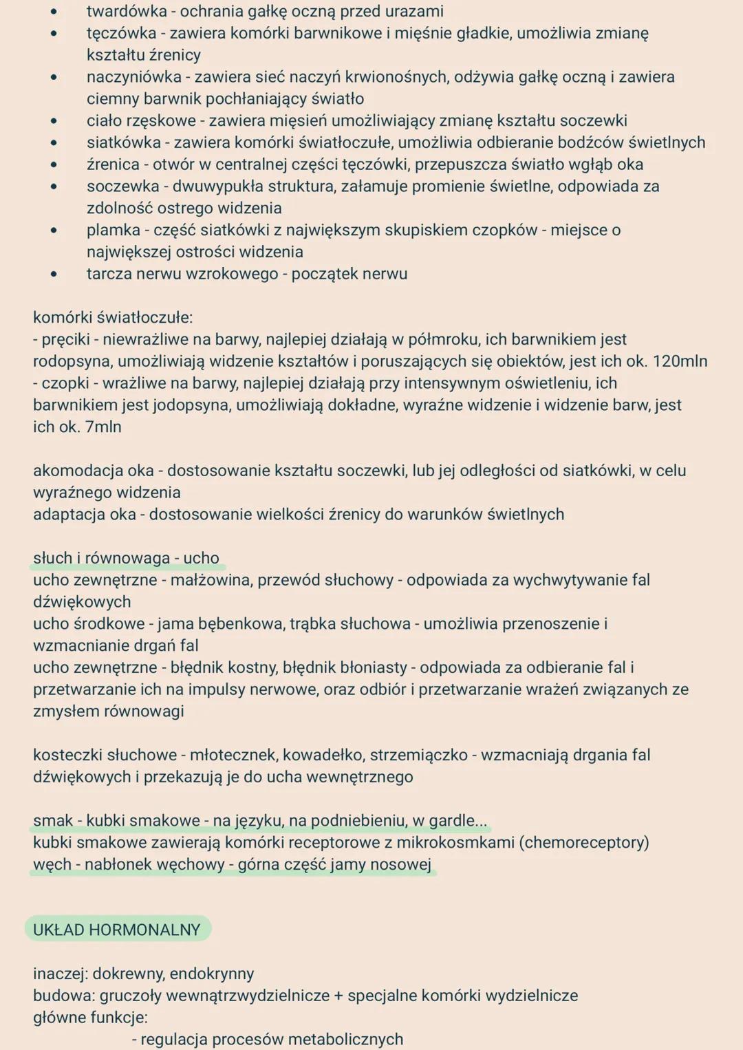 2.
Układy narządów i ich funkcje:
1. Układ powłokowy - skóra - chroni przed urazami mechanicznymi i infekcjami,
3.
ANATOMIA I FIZJOLOGIA CZŁ