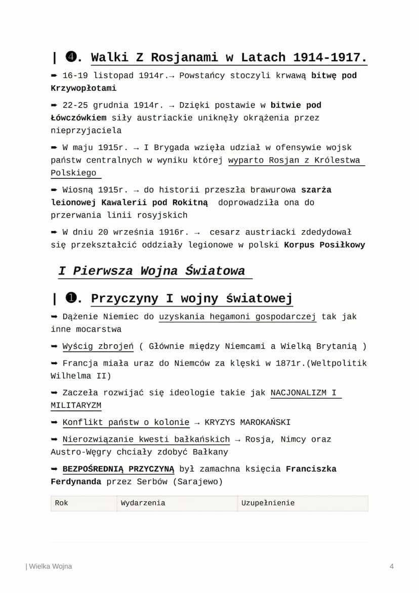 | Wielka Wojna
Created @March 28, 2022 7:56 PM
Skróty
# Progress 100
| 1 Partie i Ugrupowania.
Ruchy Narodowe
Ruchy Socjalistyczne
1892r. Po