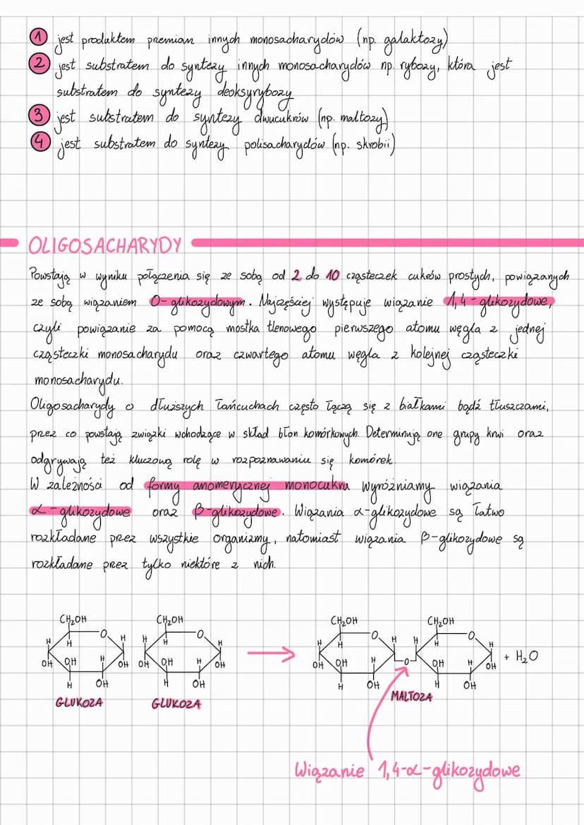 SACHARYDY-BUDOWA
+ FUNKCJE
MONOS ACHARYDY
(cukry proste, jednocukry)
Glukoza (aldoza)
E
H
O
MONOSACHARYDY - cukry proste, jednocukry
Zawiera