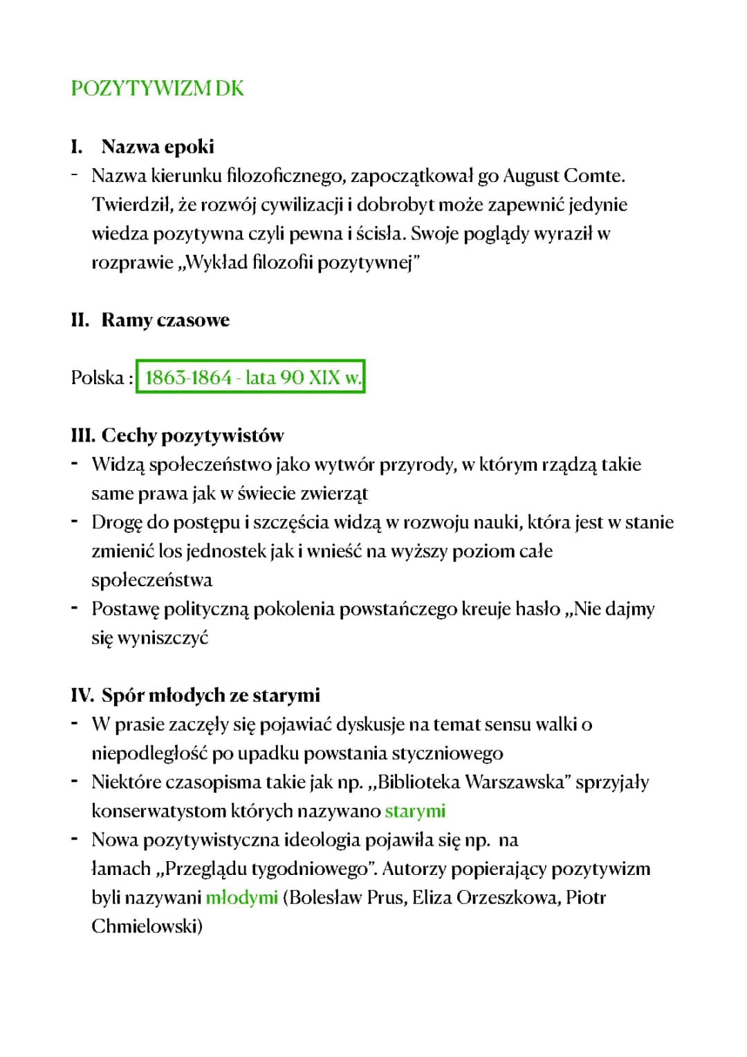 Wszystko o pozytywizmie: książki, cechy epoki, ramy czasowe