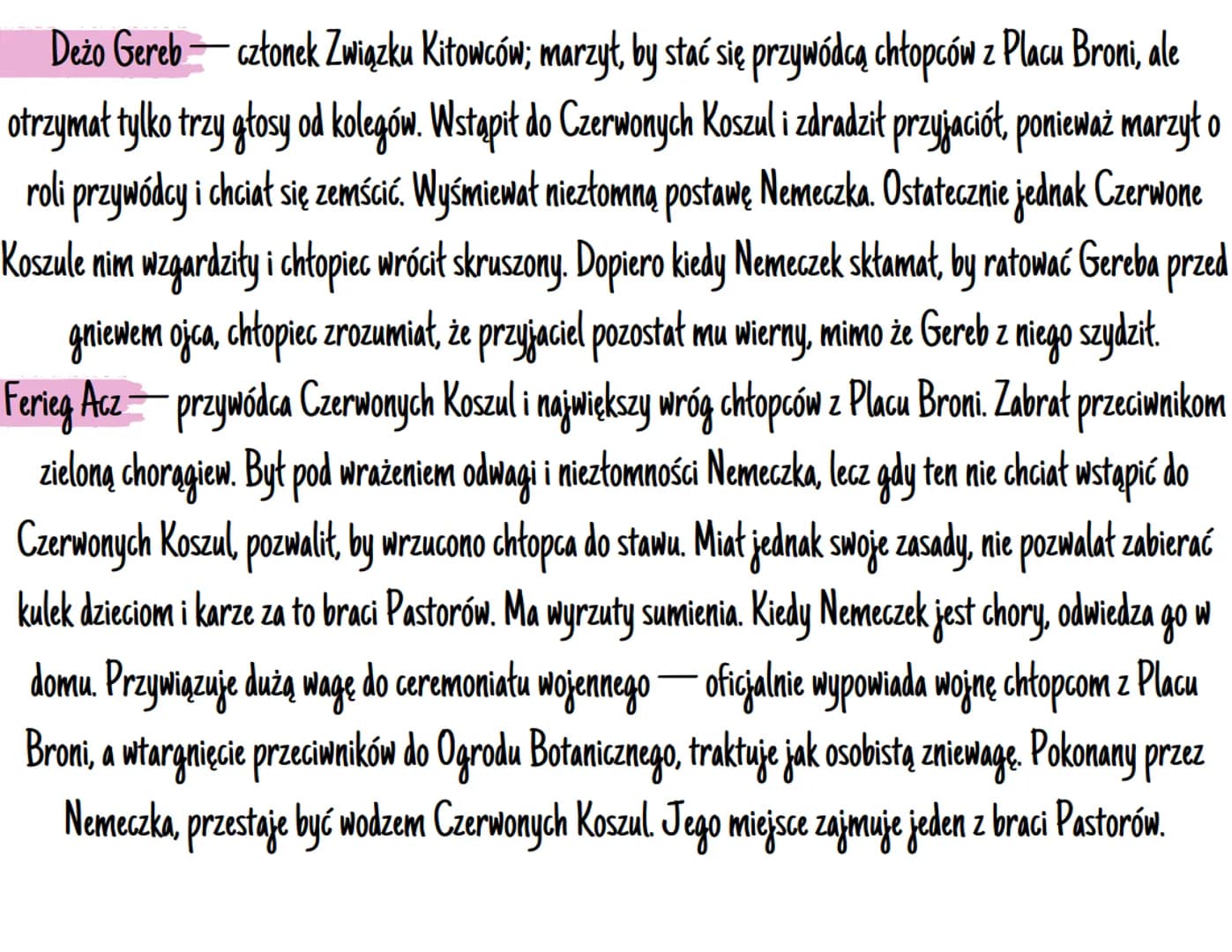 Chlopcy & Placu
g
Broni
AUTOR: Ferenc Molnar
czas i miejsce akcji
Głównym miejscem akcji jest Plac Broni, znajdujący się między ulicami Pawł