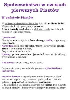 Know Społeczeństwo w czasach pierwszych Piastów (NE kl 5) thumbnail