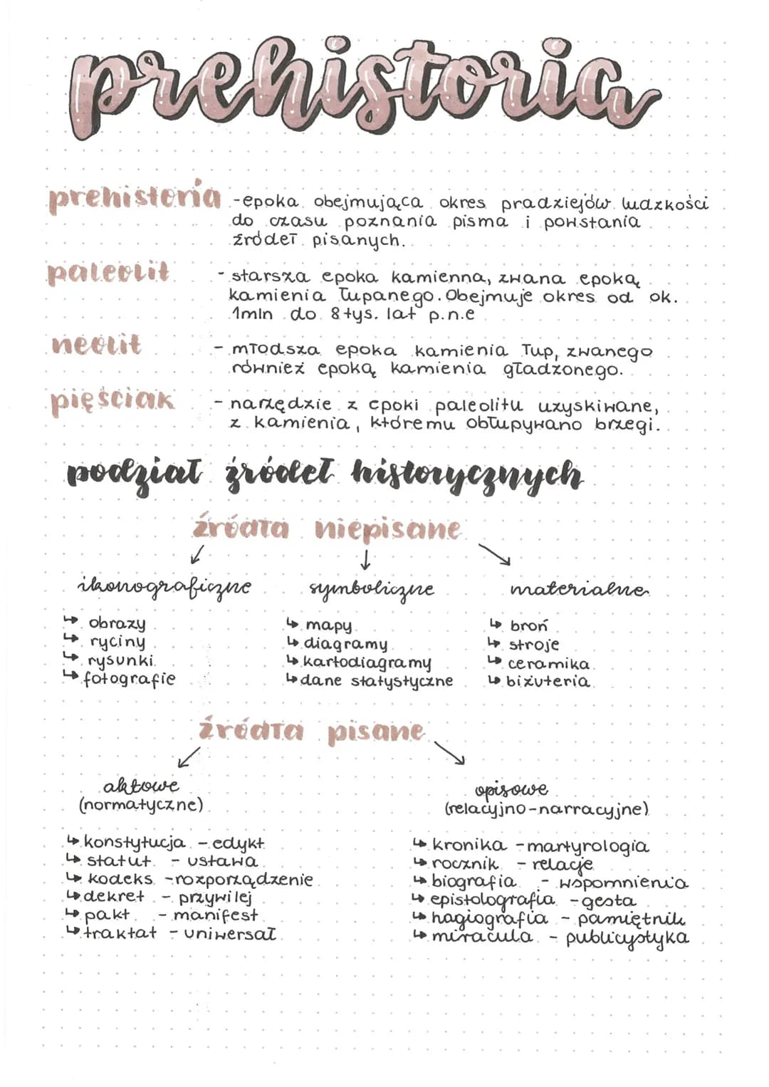 prehistoria
prehistoria -epoka obejmująca okres pradziejów ludzkości
do czasu poznania pisma i powstania
źródei pisanych..
paleviit
neolit
p