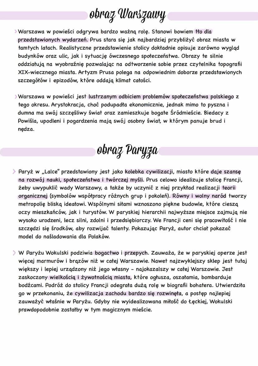 Lalka
Bolesław Prus
gatunek
,,Lalka" jest powieścią realistyczną.
> Ukazane cechy to odtwarzanie świata i środowiska w sposób realistyczny,
