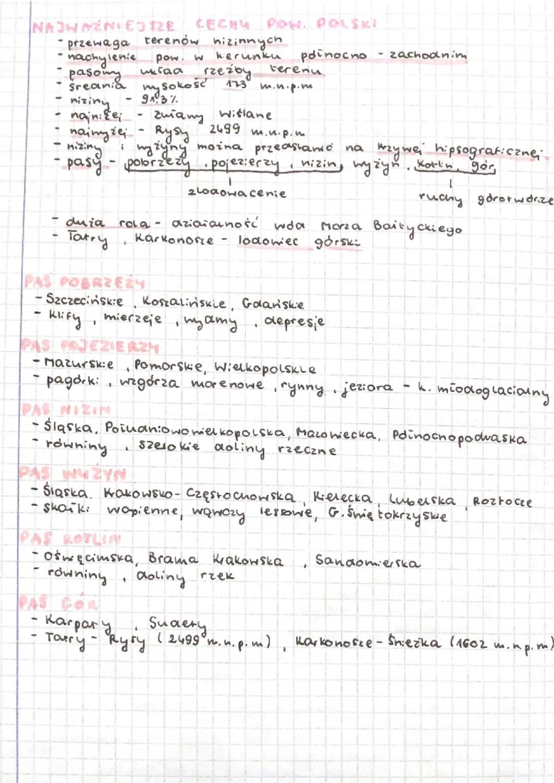 O
.
t O 2
Położenie Polski:
-
półkula E/N
zlewisko M. Bałtyckiego
nizina Środkowoeuropejska
• dorzecze Wisły
i odry
Strefa
matematyczno-geog