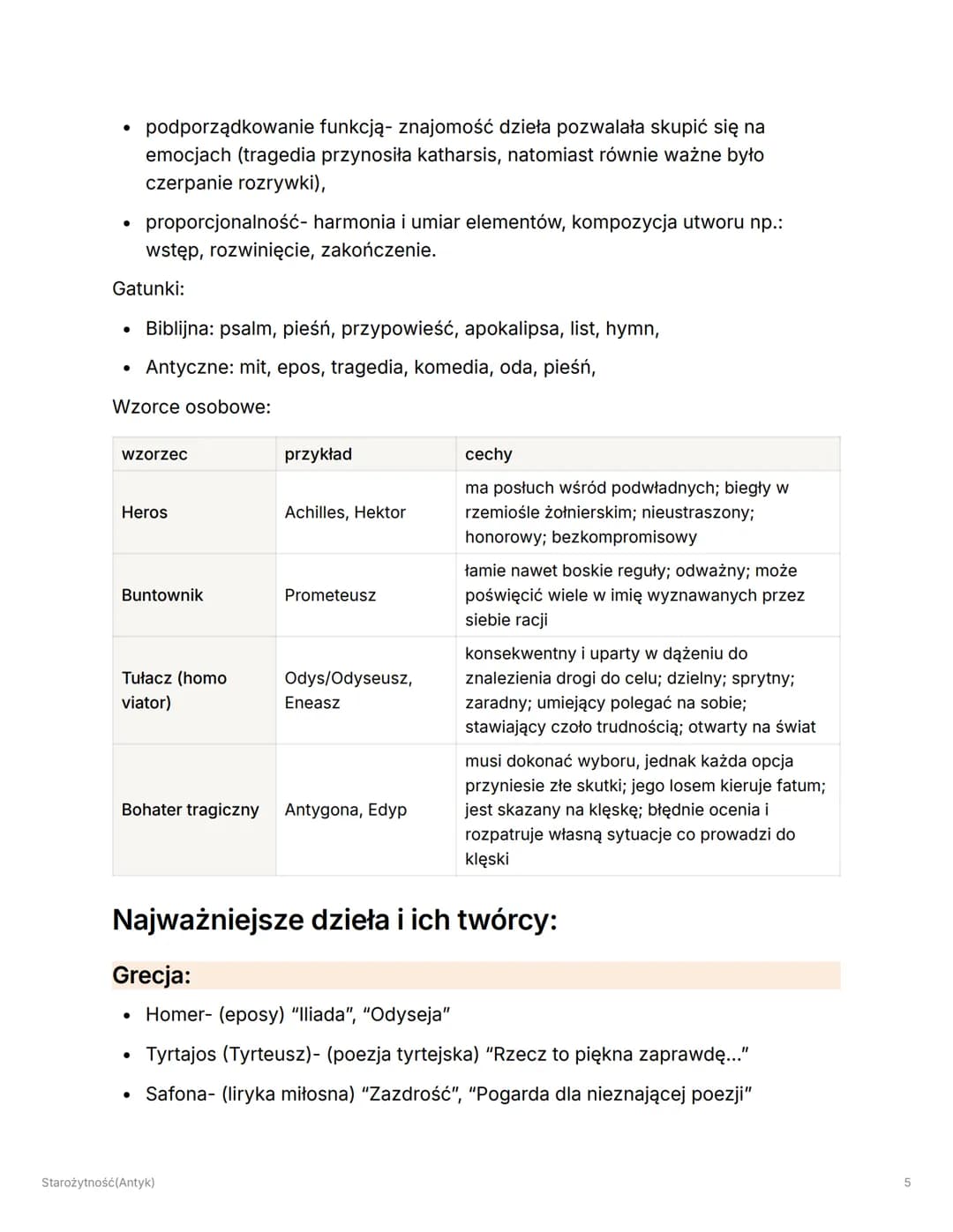 ווי
Starożytność(Antyk)
Charakterystyka epoki:
Ramy czasowe: około 4000 r.p.n.e. - IV-V w.n.e.
Starożytność jest szerokim terminem obejmując
