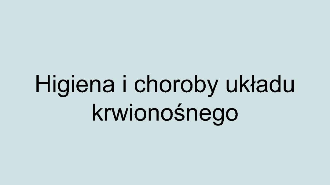 Jak dbać o układ krwionośny i zdrowe serce w prostych punktach