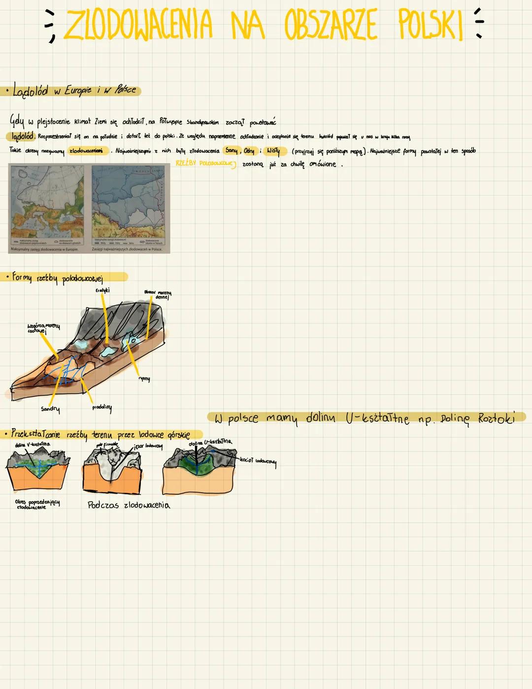 # ZLODOWACENIA NA OBSZARZE POLSKI

• Ladolód w Europie i w Polsce

Gdy w plejstocenie klimat Ziemi się ochłodzil, na Półwysple Shardpauskin 