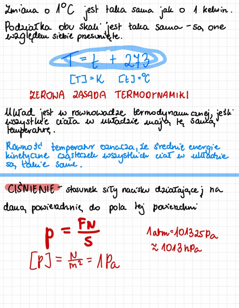 termodynamika Wielkości termodynamiczne
serowa zasada
termodynamiki
MATERIA ma budowę cząsteczkowa,.
i
ruch ten jest chaoty bny, w latach st