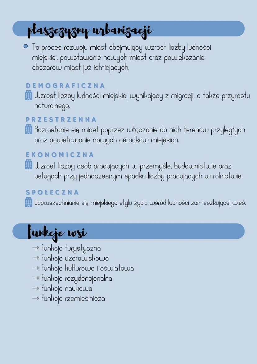 LUDNOŚĆ
OSADNICTWO
TIT
przyczyny zmiany liczby ludrosci
WZROST
→ rewolucja neolityczna
→ rewolucja przemysłowa
→ postęp technologiczny i roz