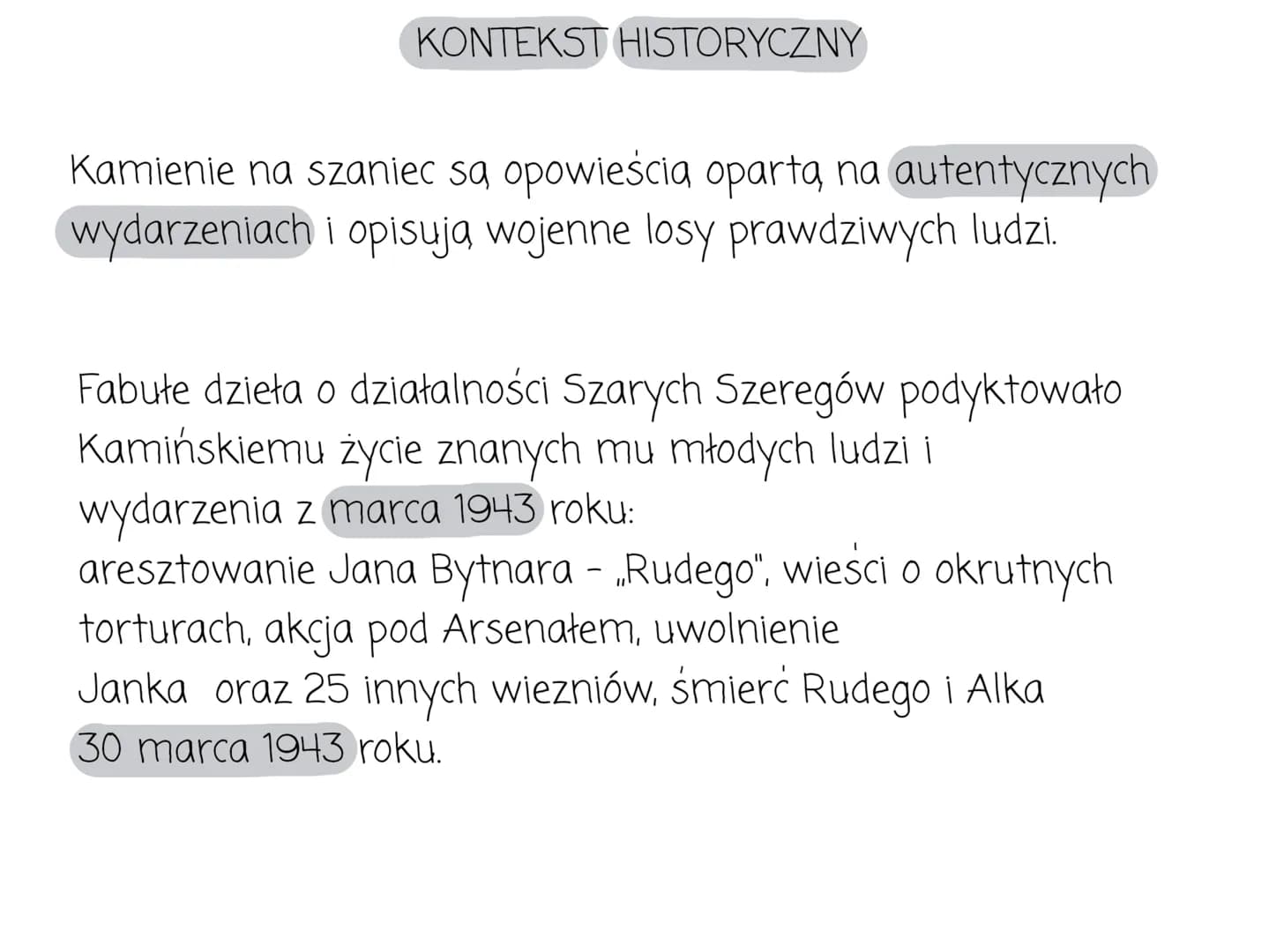  Geneza utworu
„Kamienie na szaniec" zostały wydane w 1944 roku
Aleksander Kamiński był twórca i komendantem organizacji
Małego Sabotażu Waw