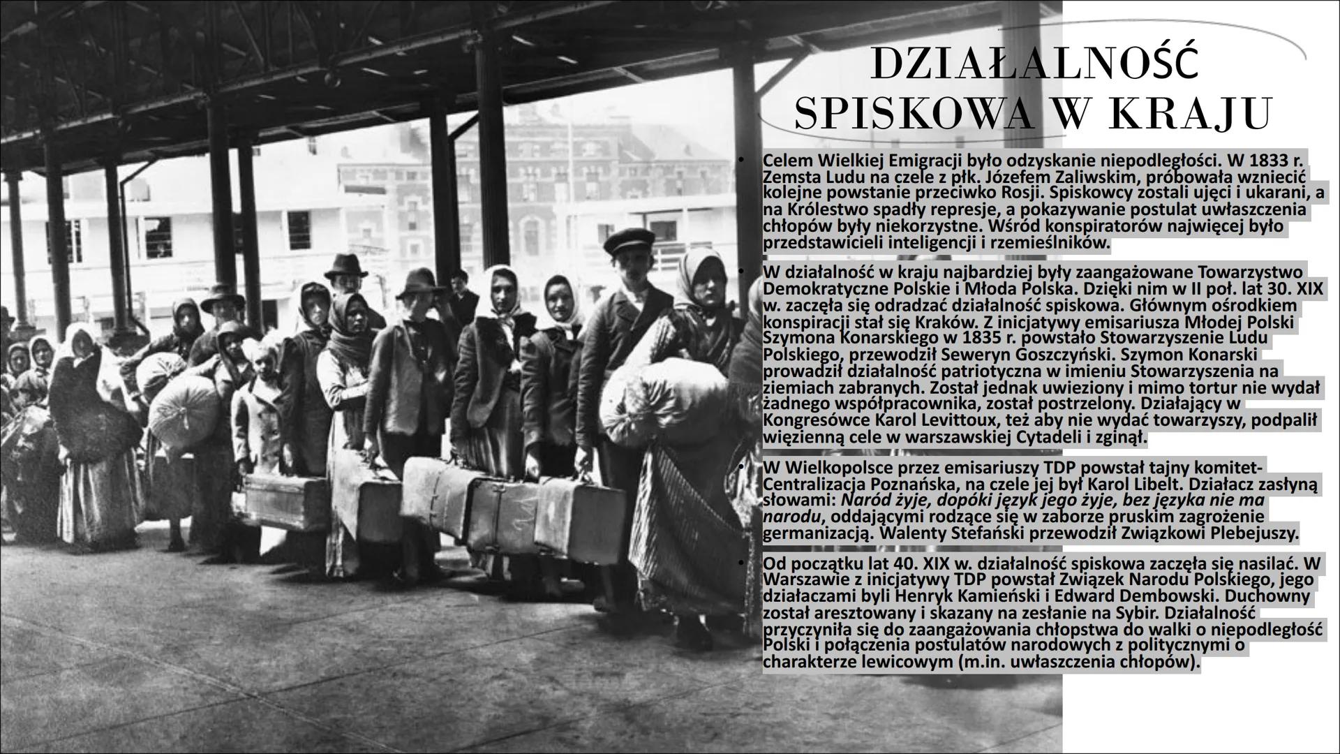 Ziemie polskie w
pierwszej połowie
XIX stulecia # NOC LISTOPADOWA

*   W Królestwie Polskim, rządzonym w imieniu cara przez księcia
Konstant