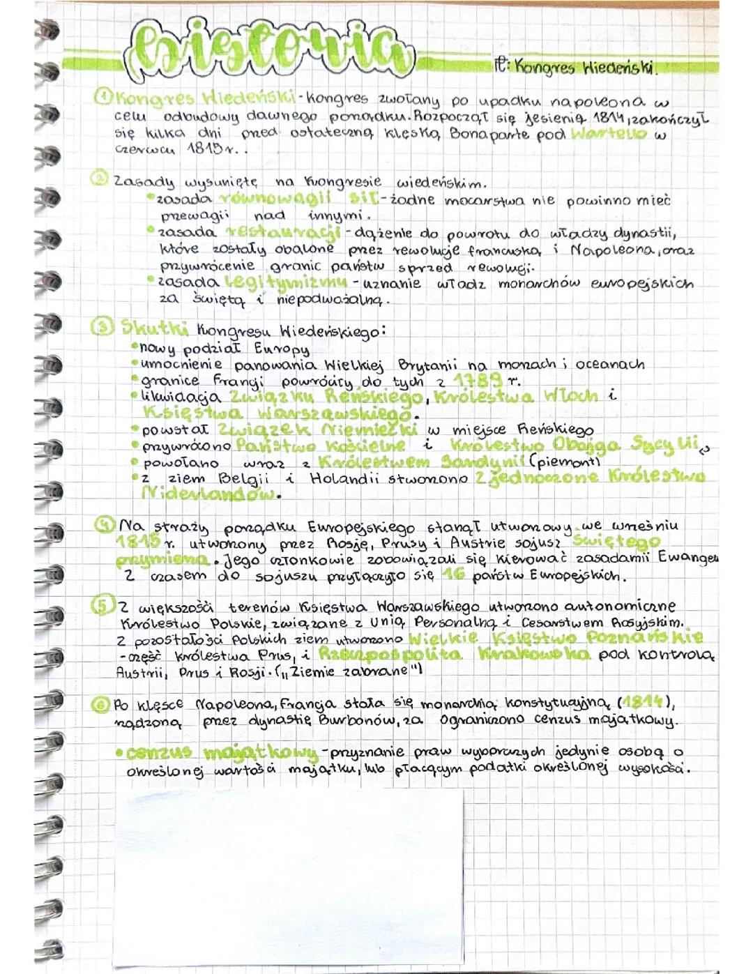 Kongres Wiedeński: Kluczowe informacje i znaczenie