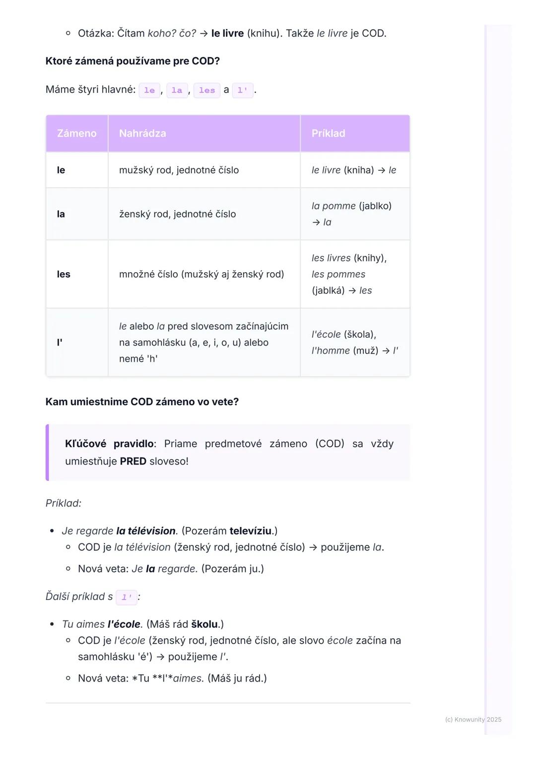 # Zámená

1. Úvod do zámen

Ahojte! Dnes si zopakujeme zámená vo francúzštine, lebo sú super dôležité,
aby naše vety zneli prirodzene a aby 