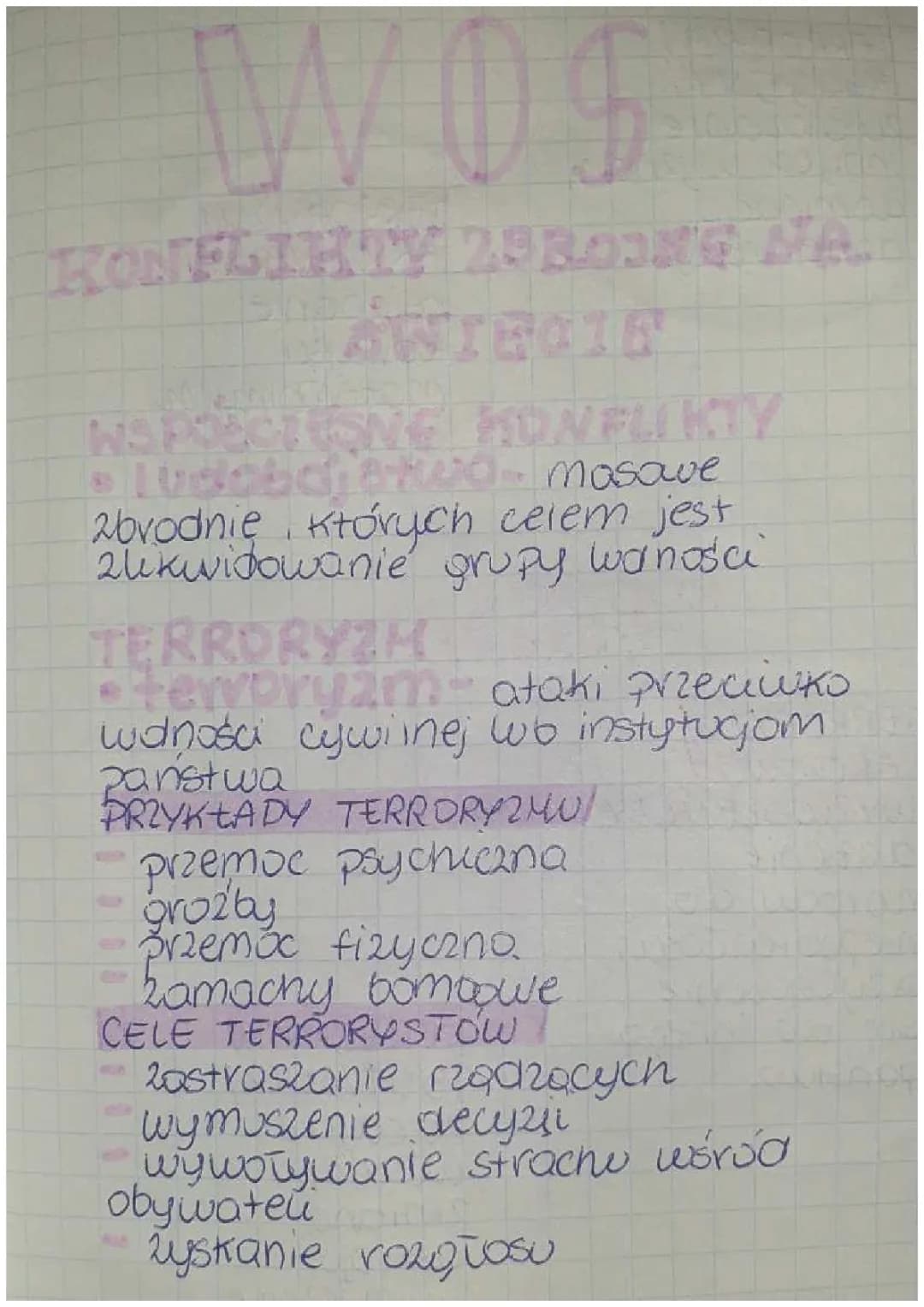 Konflikty zbrojne na świecie