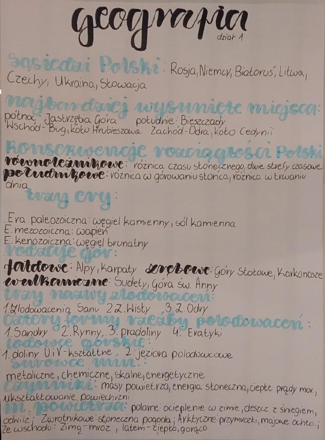 geograpa
Sasicaai Polski Rosja, Niemcy, Biatorus, Litwa,
Czechy, Ukraina, Słowacja
najbardziej wysunięte miejsca:
północ Jastrzębia Góra poł