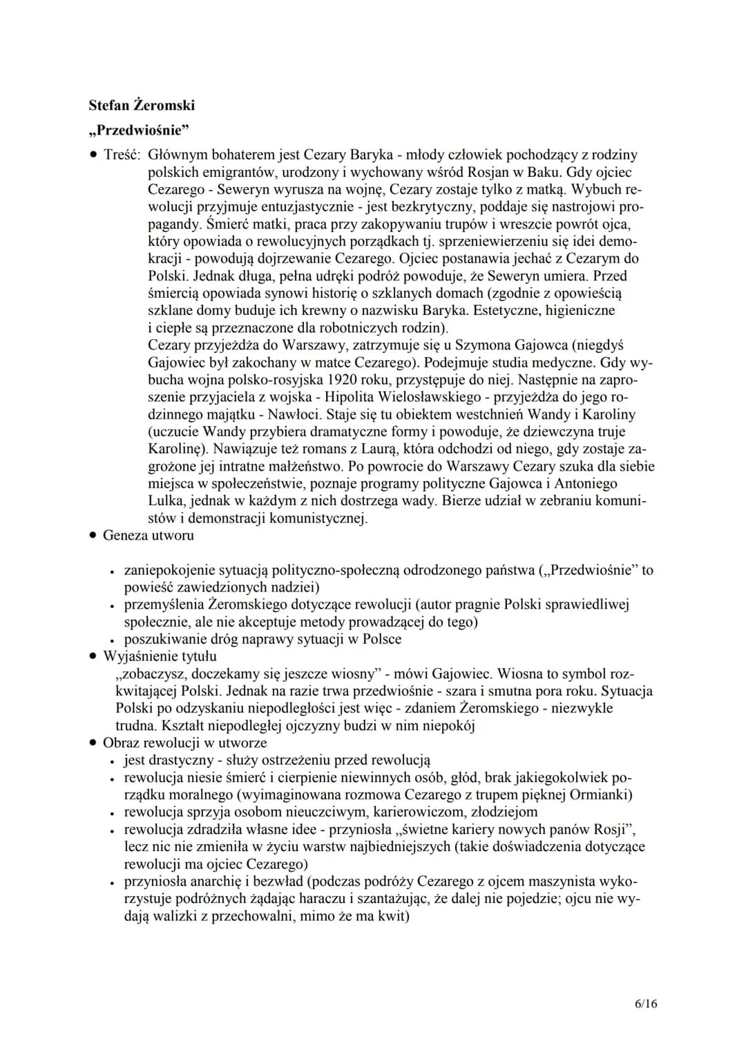 DWUDZIESTOLECIE MIĘDZYWOJENNE
◆ Sytuacja polityczna i społeczna (,,wiek wielkości i upadku człowieka")
a) I wojna światowa - kataklizm, któr
