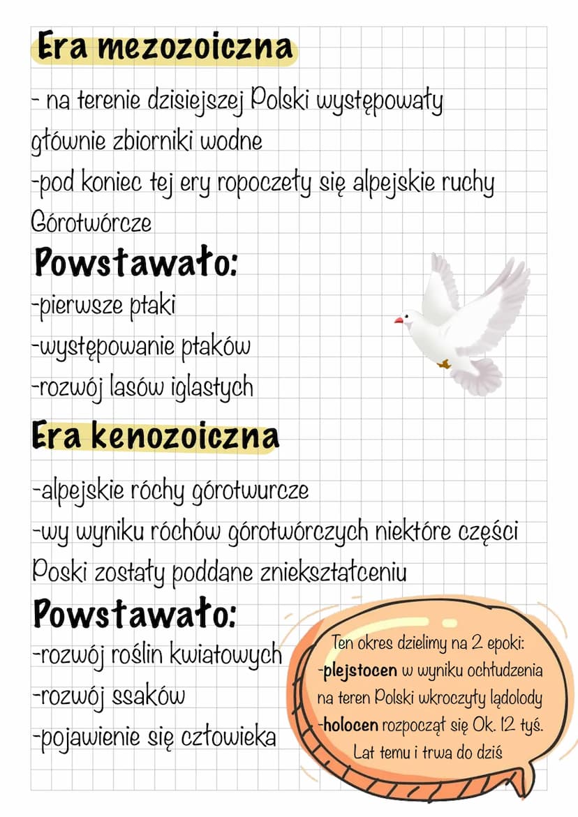 Przeszłość geologiczna
Era paleozoiczna
- trwały kaledońskie ruchy górotwórcze
-towarzyszyła im działalność wulkaniczna
-hercyńskie ruchy gó