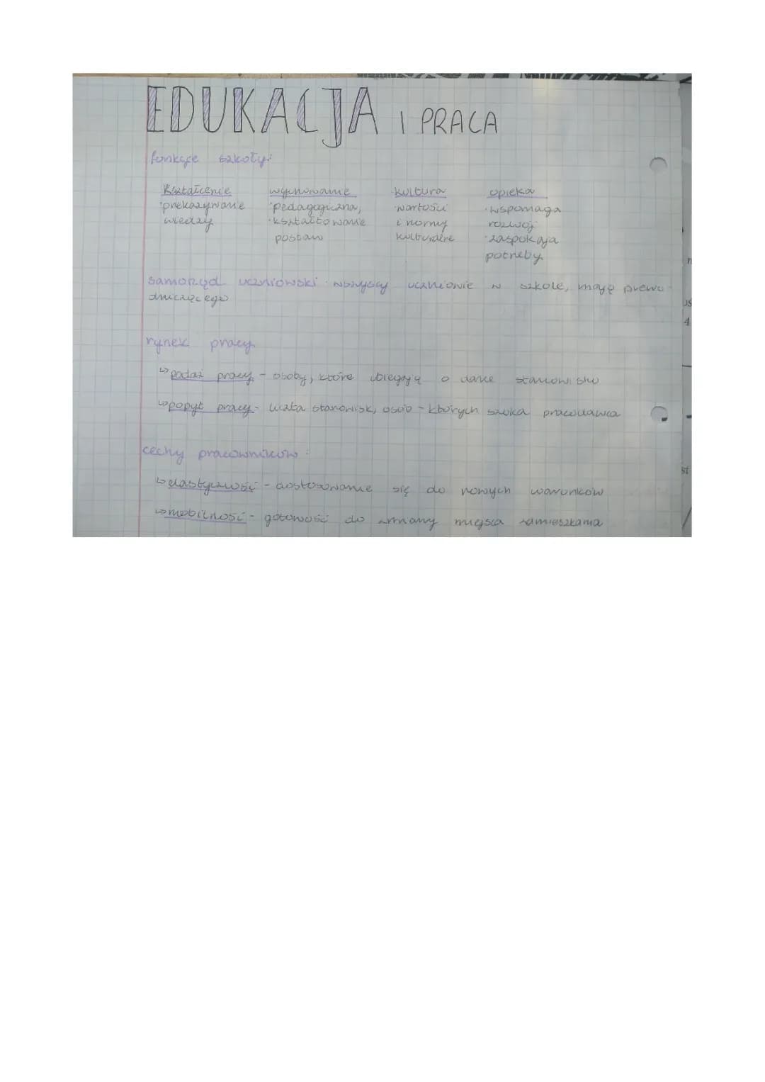 Notatki z WOS klasa 8 - PDF do pobrania