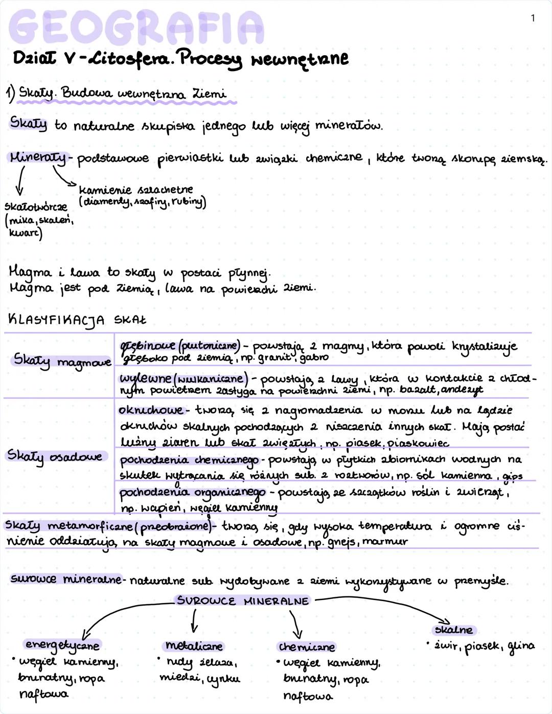 Geografia - litosfera