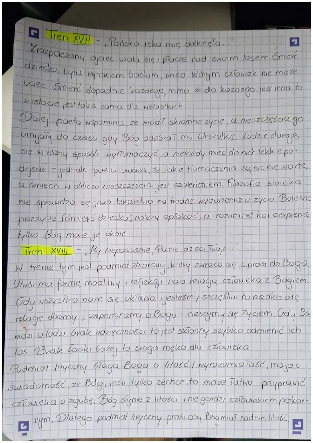 YZEN
RADEON
L
Rodzaj literacki · MIRYKA
Gatunek literack TREN
Epoka literocka RENESANS
Czas i miejsce akcji
Jako cykl poetycki
YAN KOCHANOWS
