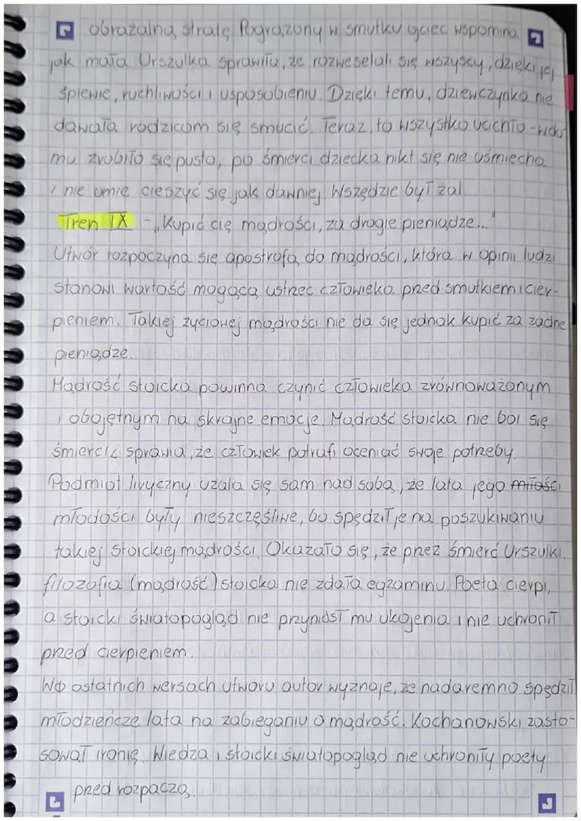 YZEN
RADEON
L
Rodzaj literacki · MIRYKA
Gatunek literack TREN
Epoka literocka RENESANS
Czas i miejsce akcji
Jako cykl poetycki
YAN KOCHANOWS