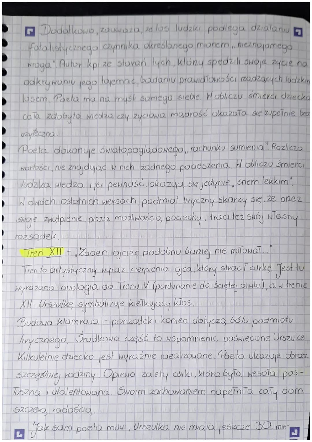 YZEN
RADEON
L
Rodzaj literacki · MIRYKA
Gatunek literack TREN
Epoka literocka RENESANS
Czas i miejsce akcji
Jako cykl poetycki
YAN KOCHANOWS