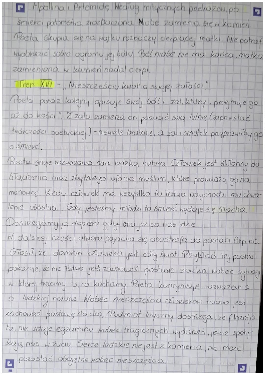 YZEN
RADEON
L
Rodzaj literacki · MIRYKA
Gatunek literack TREN
Epoka literocka RENESANS
Czas i miejsce akcji
Jako cykl poetycki
YAN KOCHANOWS