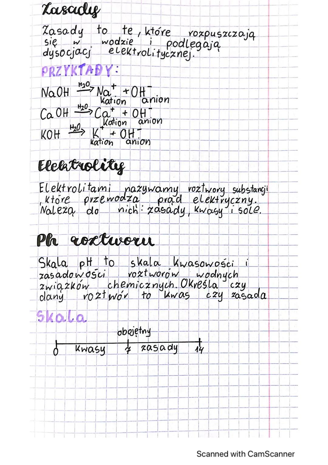 # Realrcje

I POJĘCIA

Otrzymywanie wodorotlenków

Wodorotlenki tworzone są przez
wszystkie metale, Wodorotlenki które są
zasadami tworzone 