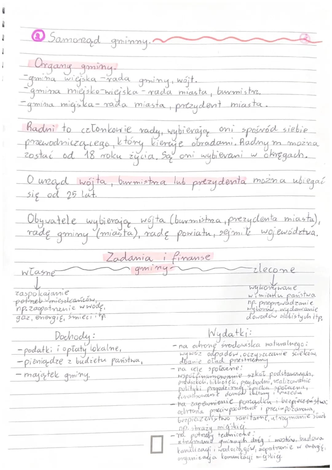 WOS- Społeczność lokalna
regionalna
Czym jest samorząd?~
terytorialny
twoną go
mieszkańcy
danego obszarva.
Np-gmina, powiat.
Rodzaje samorzą