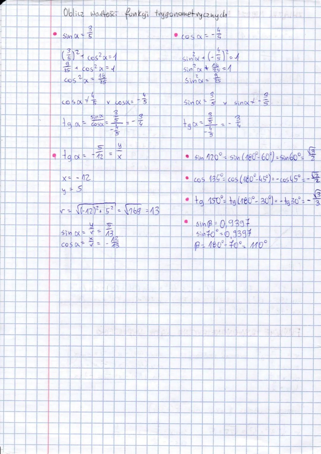 # TRYGONOMETRIA 28.11

## TRÓJKĄTY PROSTOKĄTNE

Twierdzenie odwrotne do
twierdzenia Pitagorasa:

460

a√2

30
a√3
2a
a
a

a

Sprawdź, czy tr