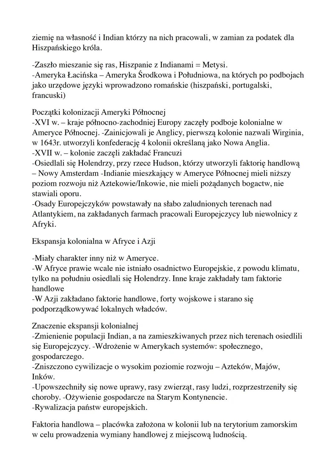 Cywilizacje pozaeuropejskie
Rdzenni Mieszkańcy Ameryki
-Indianinie - zamieszkiwali obie Ameryki przed przybyciem Europejczyków. Taką nazwę
n