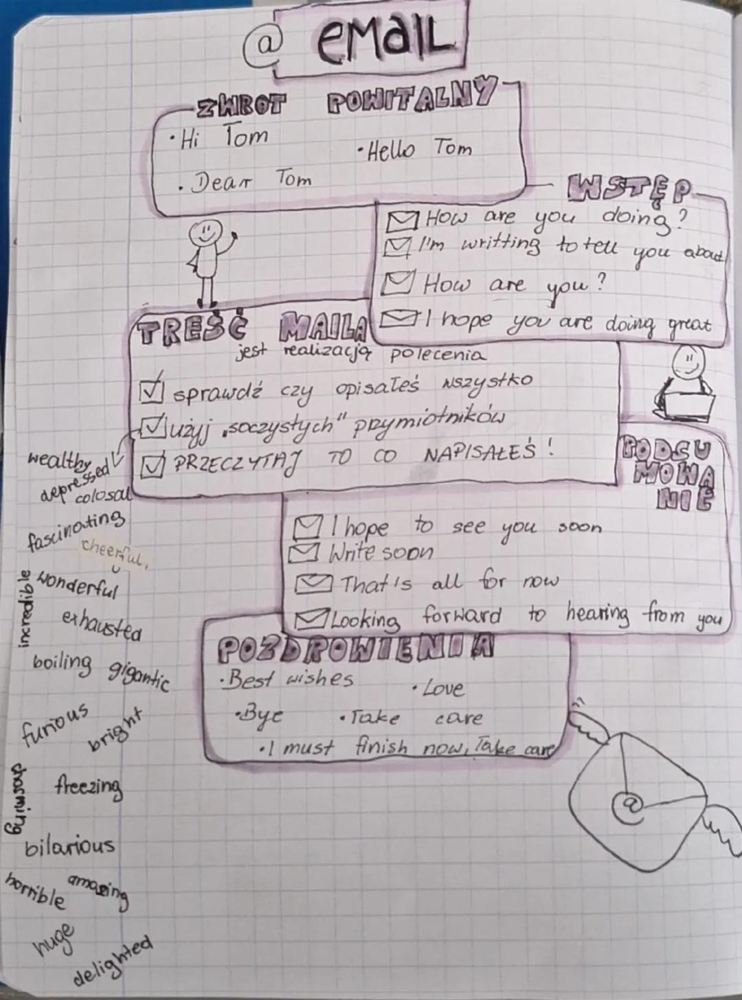 STOPNIOWANIE PRZYMIOTNIKÓW:
1. przymiotnik przymiotnik ter the przymiotnik + est
hard harder the hardest
jedno sylabowe strong→ stronger the