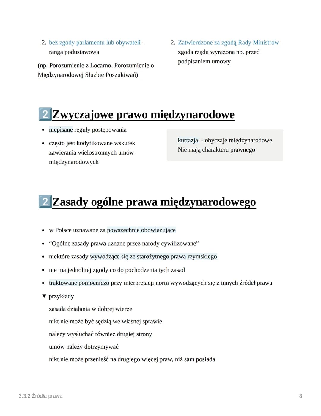 O
3.3.2 Źródła prawa
Akty prawne
Akty nienormatywne:
Akty prawne w Polsce
Akty stanowienia prawa (normatywne, źródła prawa)
Akty stosowania 
