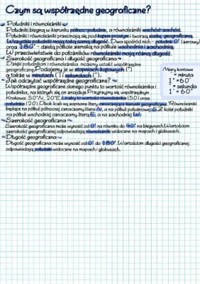 Know Geografia - Czym są współrzędne geograficzne? thumbnail