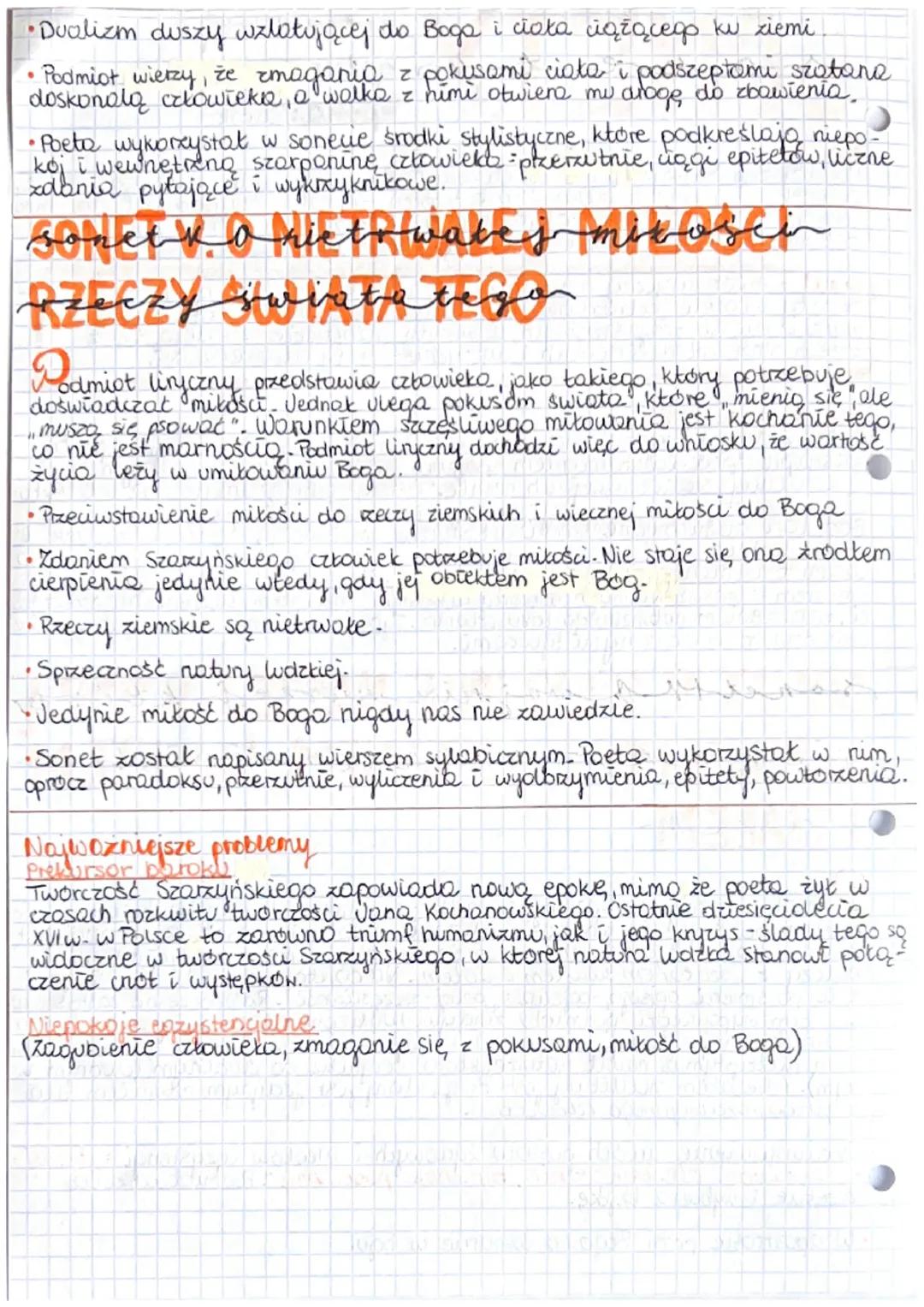 SONETY
autor: Mikotaj Sep Szarzyński
gatunek: sonet
epoka: Barok
Geneza
Mikołaj Sep Szarzyński nie opublikował za
życia żadnego wiersza.
Dor