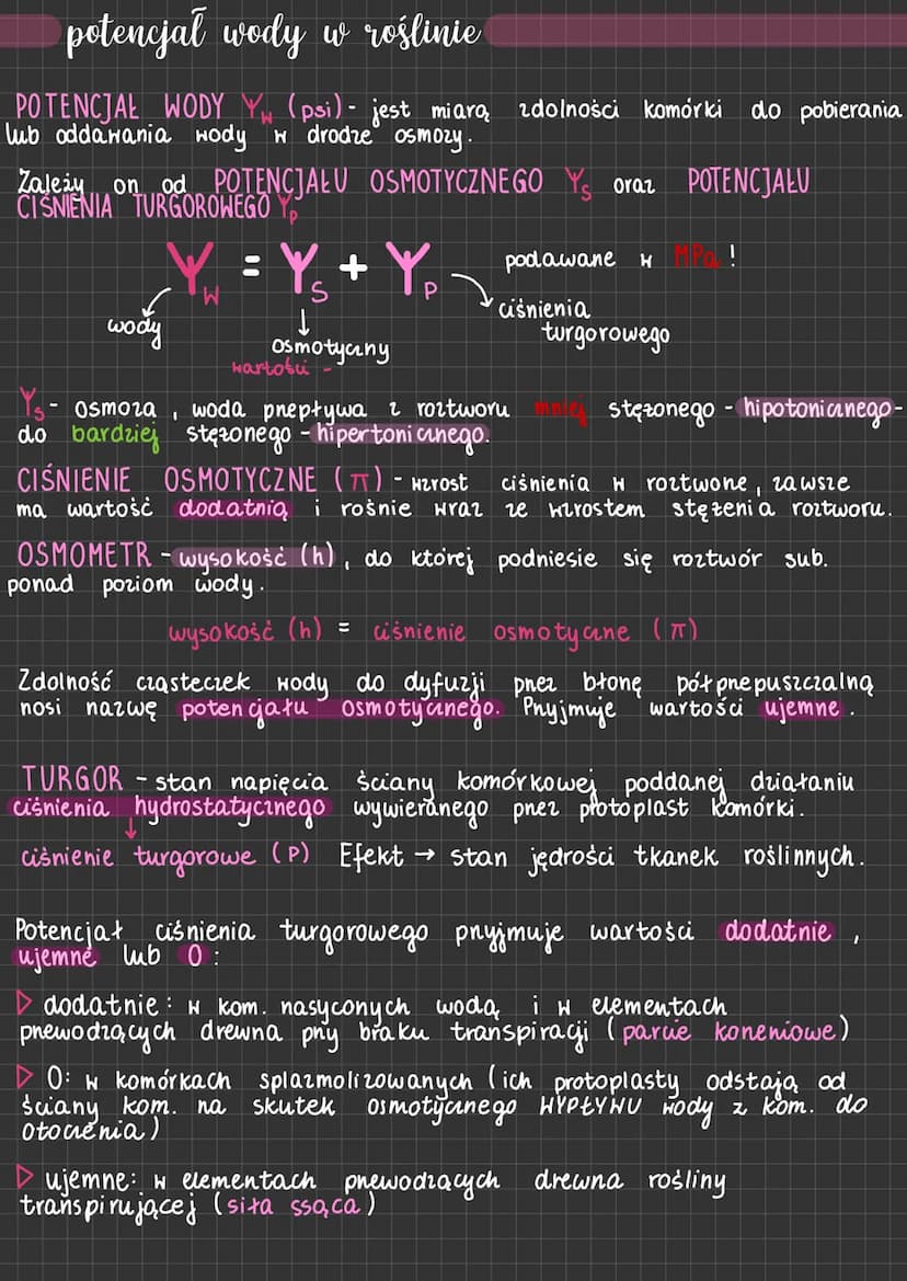 Gospodarka wodna roślin
ROŚLINY LADOWE
ROŚLINY PIERWOTNIE
HODNE
chłonięcie H₂0
cato powienchnią ciała
TRANSPIRACJA
usuwanie H₂O w stanie
GAZ