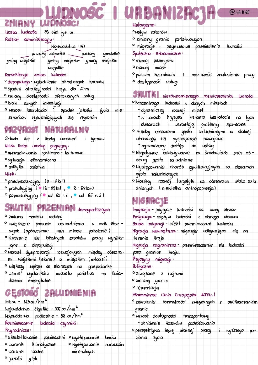 Ludność i urbanizacja 