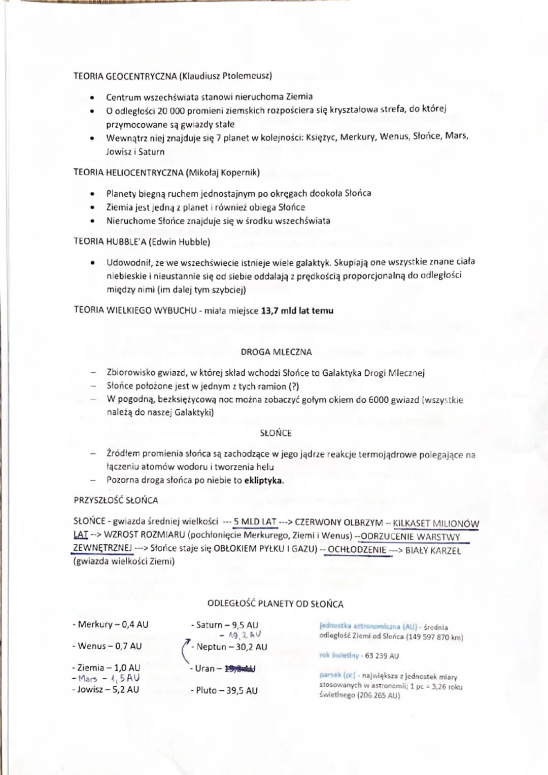 UKŁAD SŁONECZNY stanowi zespół ciał niebieskich złożonych z gwiazdy (Słońce) i związanych z nią
siłami grawitacji: planet księżyców, planeto