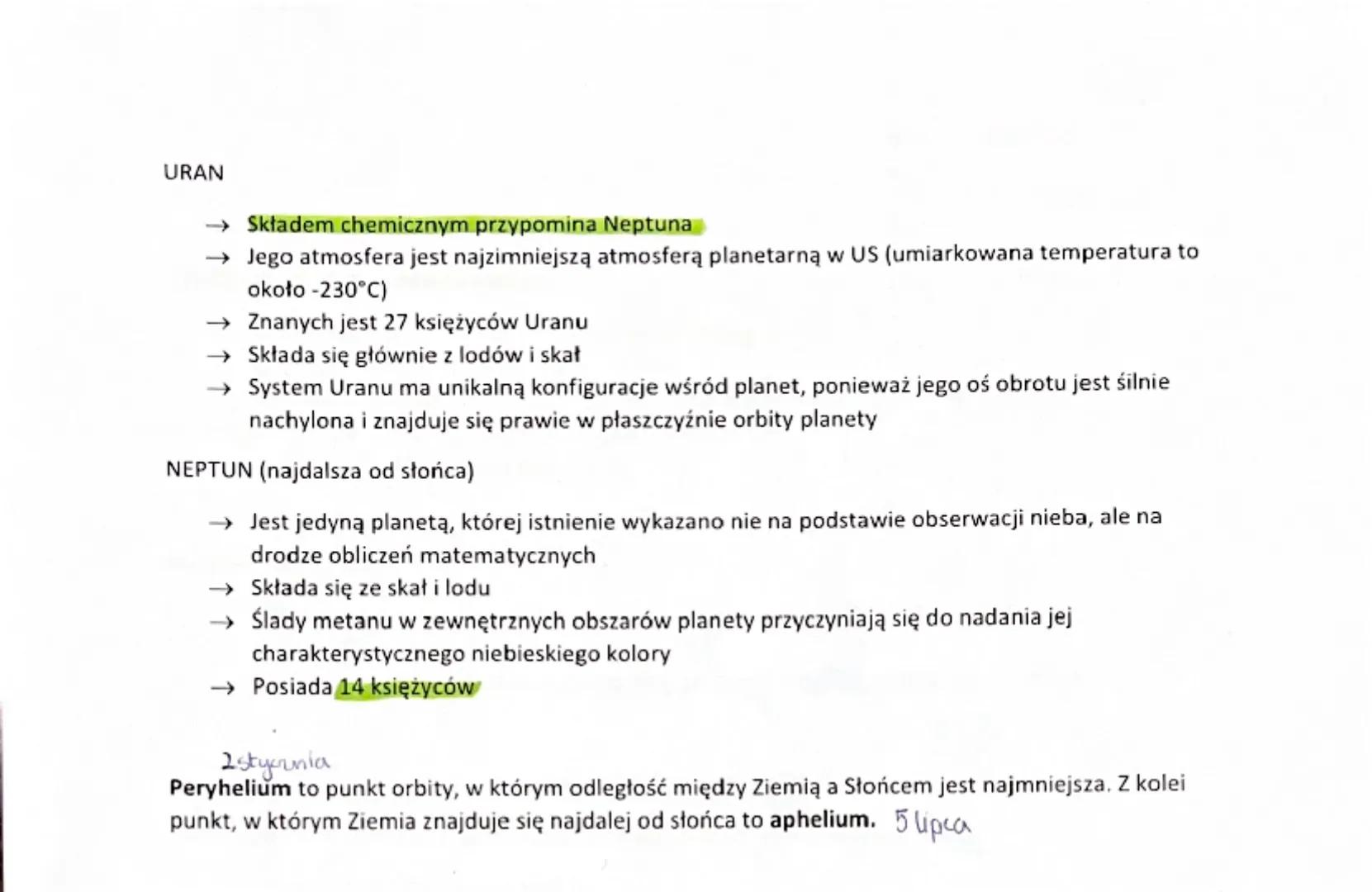 UKŁAD SŁONECZNY stanowi zespół ciał niebieskich złożonych z gwiazdy (Słońce) i związanych z nią
siłami grawitacji: planet księżyców, planeto
