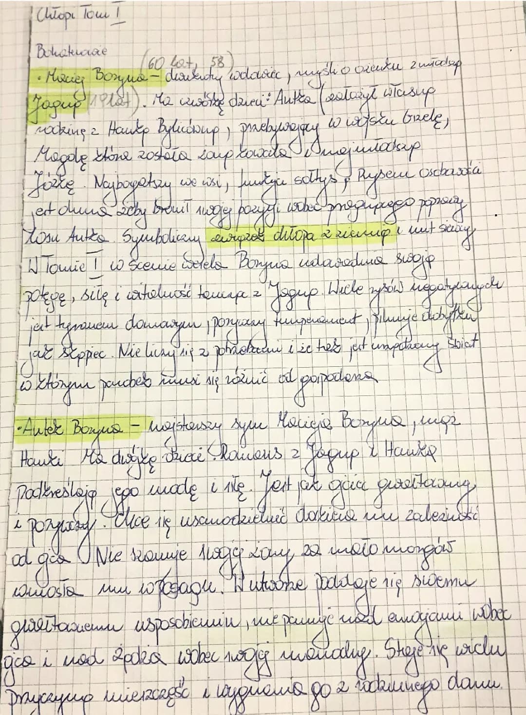 Chłopi Tom 1: Bohaterowie i Streszczenie dla Dzieci