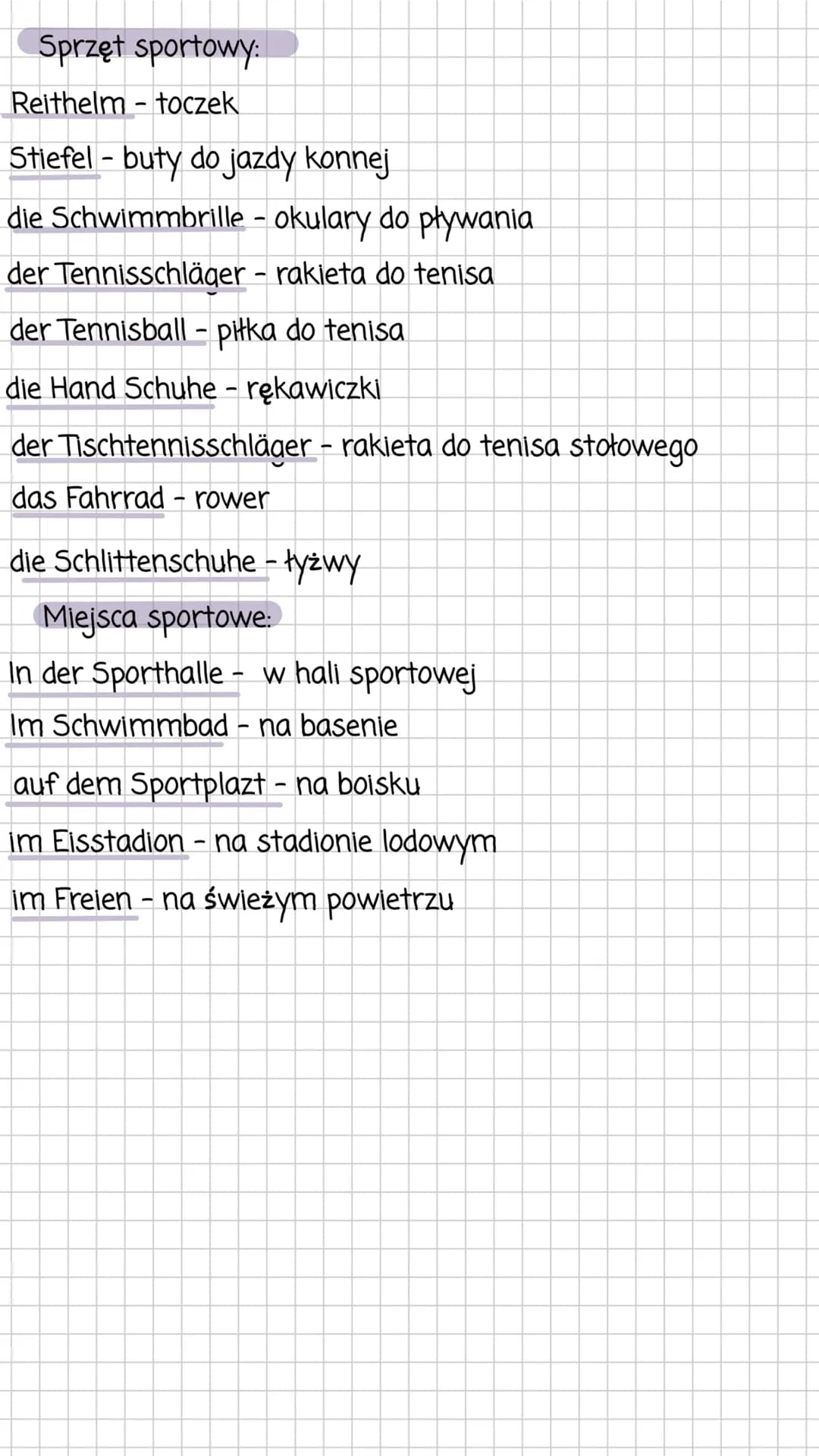 Niemiecki
Części ciała
der Kopf- głowa
- das Auge, -n - oko,oczy
- die Nase - nos
Dział 3
- das Haar, -e - włos, włosy
- das Gesicht - twarz