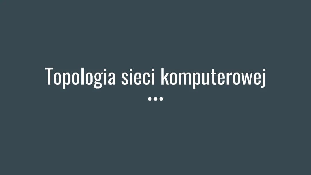 Topologie sieci komputerowych: Rodzaje i Wady Topologii