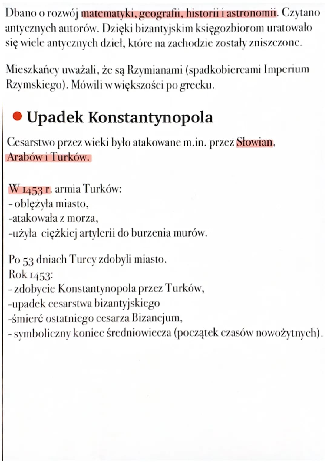 Bizancjum w czasach
świetności
Bizancjum
Cesarstwo wschodniorzymskie jest również nazywane cesarstwem
bizantyjskim lub Bizancjum.
Cesarstwo 
