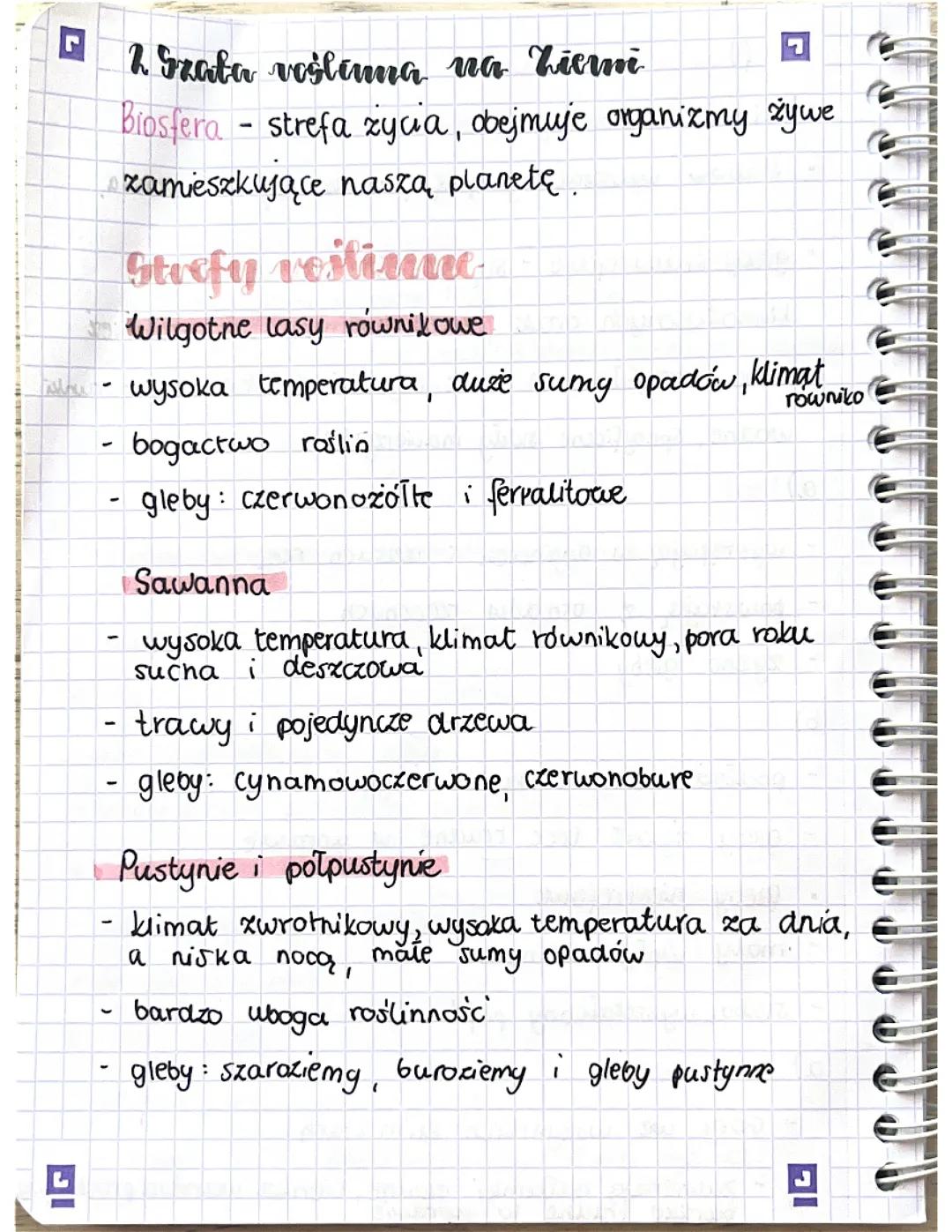 Szata roślinna na Ziemi