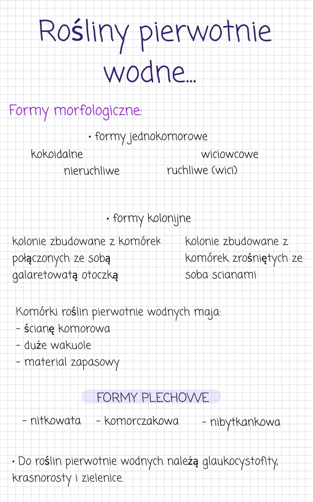 Rośliny Pierwotnie Wodne - Opis i Znaczenie